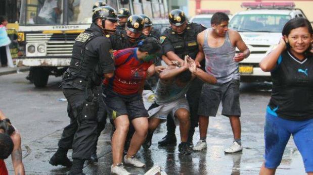 Detenidos por carnavales: la policía intervino a 9.529 personas en Lima