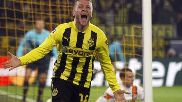 Borussia Dortmund pasó a cuartos con goleada 3-0 al Shakhtar Donetsk