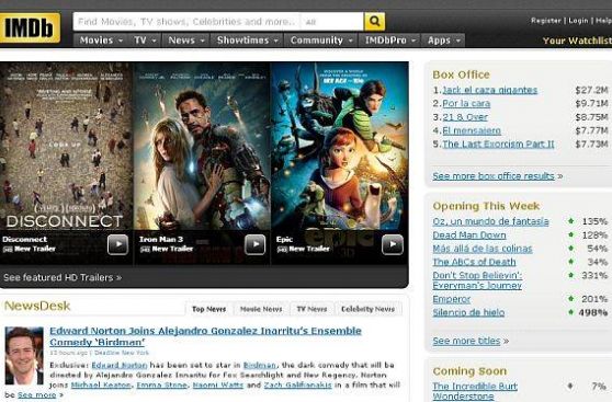 China levanta censura impuesta hace dos años sobre la web de cine IMDB