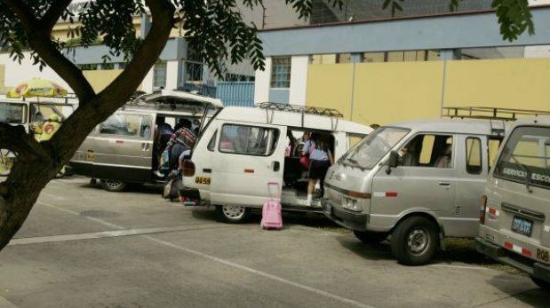Callao: multarán con S/.180 por movilidades escolares sin cinturón de seguridad