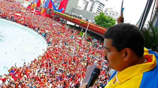 FOTOS: Nicolás Maduro, el “hijo de Hugo Chávez”, presentó su candidatura presidencial