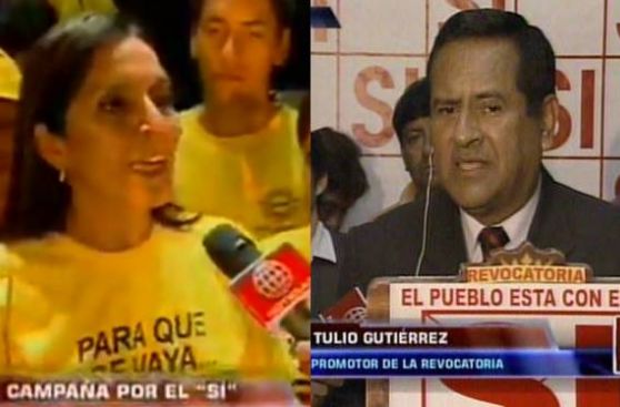 Cierre de campaña del Sí: Marco Tulio Gutiérrez no participó en mitin de Patricia Juárez