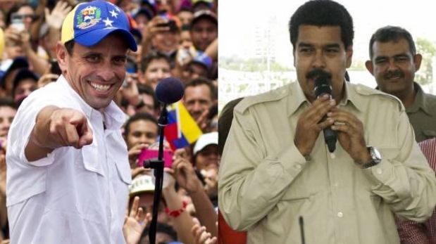 Venezuela: Maduro supera a Capriles por ocho puntos a dos semanas de elección