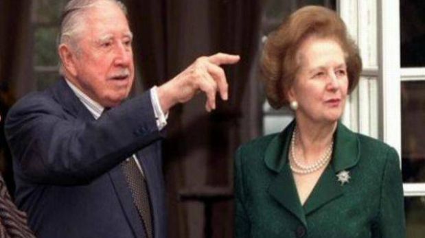 Margaret Thatcher se inspiró en Pinochet para su política económica