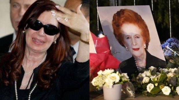 Gran Bretaña no invitó a Cristina Fernández a funeral de Margaret Thatcher