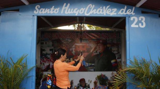 Nostalgia y tristeza donde Hugo Chávez votaba