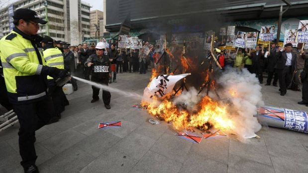 FOTOS: Protestas contra Kim Jong-un en Corea del Sur