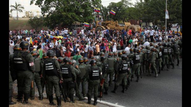 FOTOS: indignación y rabia en Venezuela tras juramento de Nicolás Maduro como presidente