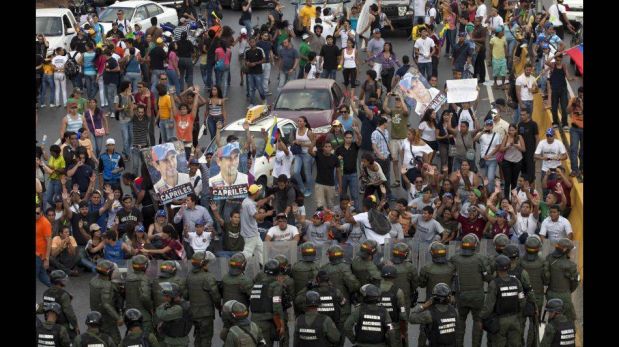 FOTOS: indignación y rabia en Venezuela tras juramento de Nicolás Maduro como presidente