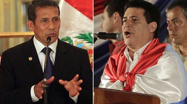 Ollanta Humala felicitó al presidente electo de Paraguay 