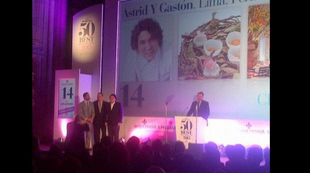 FOTOS: la alegría de Gastón Acurio y Virgilio Martínez en la premiación de los mejores restaurantes del mundo