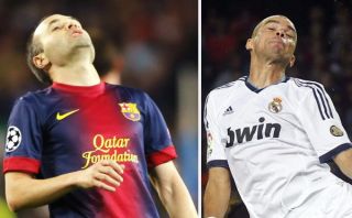 Andrés Iniesta y Pepe recibieron la artillería pesada de Mourinho