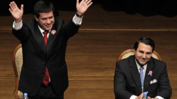 Horacio Cartes fue proclamado presidente de Paraguay