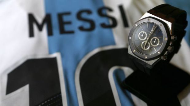 Messi vendió este reloj en US$85 mil en beneficio de un hospital infantil