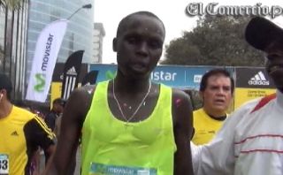 Keniata Isaac Kimaiyo ganó la multitudinaria maratón Lima 42K