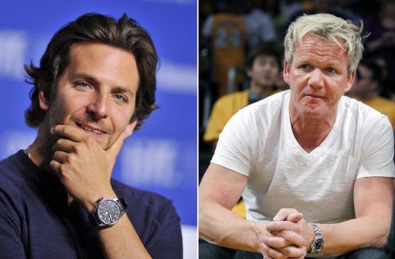 Bradley Cooper tomará clases de cocina con el estricto Gordon Ramsey