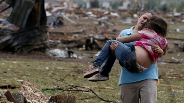 Tornado en Oklahoma: el testimonio de una fotógrafa que captó la devastación