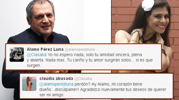 Álamo Pérez Luna fue rechazado en Twitter por Claudia Abusada