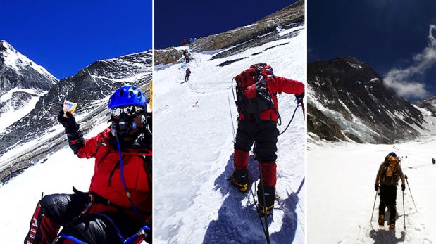 Un octogenario japonés se convierte en el escalador de mayor edad en llegar a la cumbre del Everest