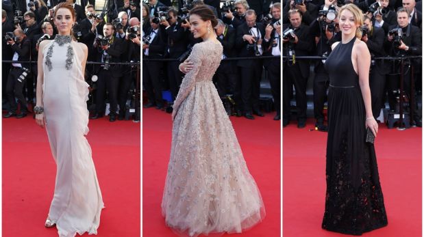 FOTOS: glamour, elegancia e insinuantes escotes brillaron en el último día del Festival de Cannes 