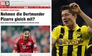 ¿Claudio Pizarro al Borussia Dortmund en reemplazo de Lewandowski?