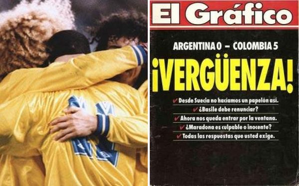pic Argentina 0 Colombia 5 Formaciones cinco anecdotas del humillante 5 a 0 de colombia a argentina el comercio peru