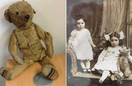 Un aeropuerto inglés busca al dueño de oso de peluche de casi 100 años