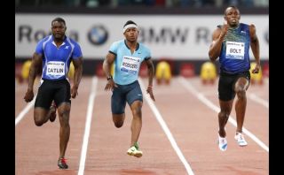 Sorpresa en Roma: Bolt perdió ante Gatlin en la prueba de 100 metros