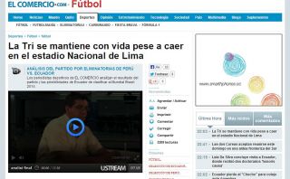 FOTOS: Perú le arrebató el invicto a Ecuador, lamentó la prensa de Quito