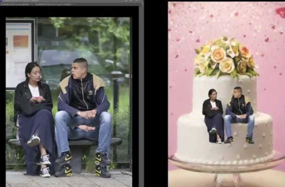 VIDEO: Adobe ‘photoshopeó’ a transeúntes en una parada de autobús