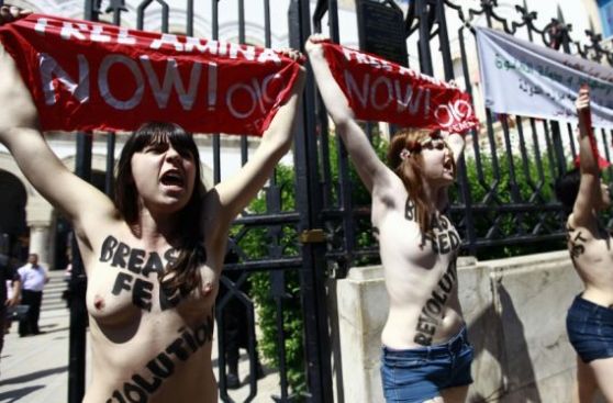 Túnez: feministas que protestaron en topless pasarán cuatro meses en prisión
