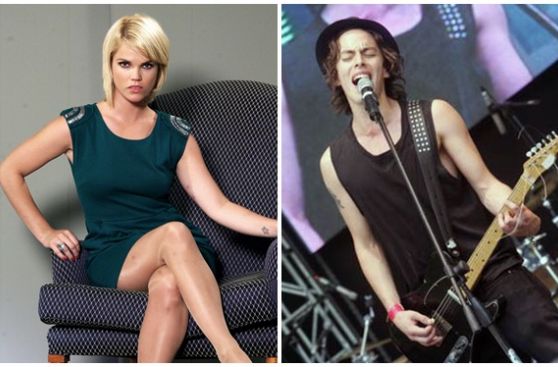 La actriz Alessandra Denegri se casa con rockero chileno