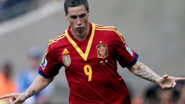 España aplastó 10-0 a Tahití con cuatro goles de Torres y tres de Villa
