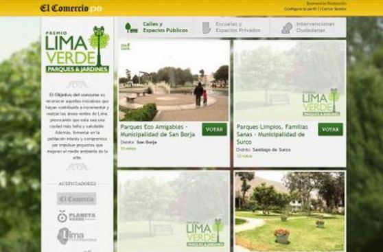 Conoce cómo participar en el concurso Lima Verde Parques & Jardines 2013