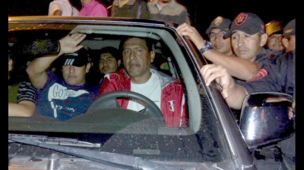 FOTOS: el delincuente ‘Pícolo’ llegó a Lima en medio de un fuerte resguardo policial