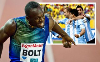 Usain Bolt quiere que Argentina gane el próximo Mundial de fútbol