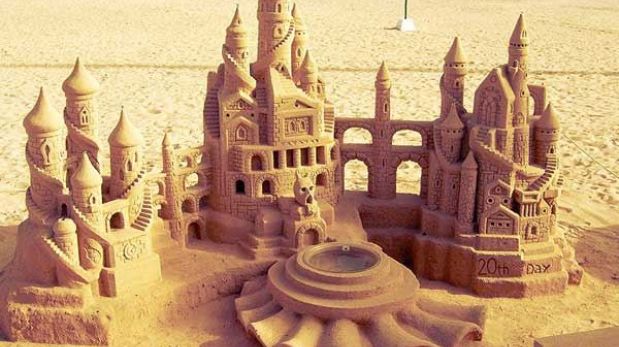 ¿Cómo se construye el mejor castillo de arena?