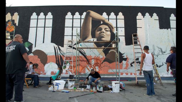 FOTOS: Levi Ponce, el pincel de una nueva generación de muralistas latinos