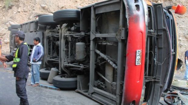 Jaén: muertos en choque de bus interprovincial y camión fueron identificados 