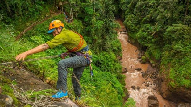 FOTOS: la adrenalina del turismo de aventura en la selva central del Perú