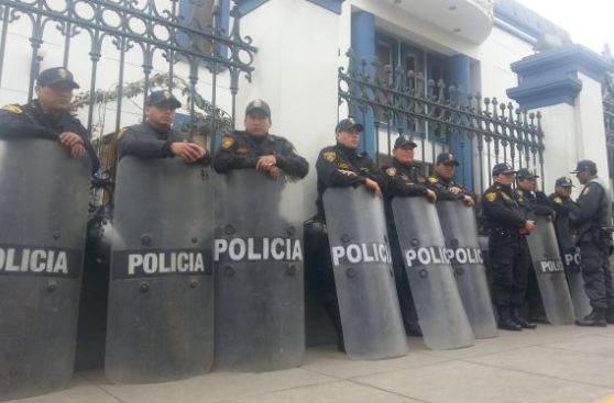 Necropsia de 'Alipio' y 'Gabriel' se realiza bajo gran resguardo policial