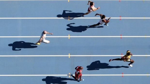 FOTOS: Usain Bolt busca mañana su séptima medalla de oro de su carrera en los mundiales de atletismo  