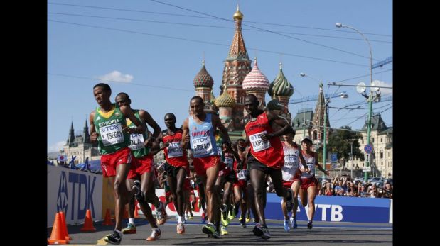 FOTOS: las postales del Mundial de Atletismo en Moscú
