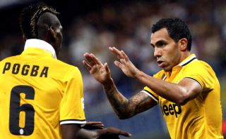 Tevez dio triunfo a Juventus ante Sampdoria en su debut en la Serie A