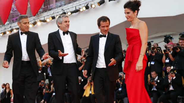FOTOS: Sandra Bullock acaparó miradas en el Festival de Cine de Venecia