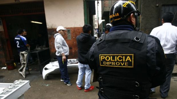 FOTOS: Policía incautó 17 toneladas de piezas robadas al vigilar San Jacinto
