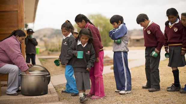 FOTOS: el agua de las alturas ahora llega a más comunidades en Cusco