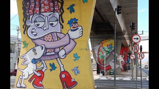 FOTOS: el arte callejero que adorna Sao Paulo