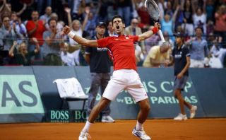 Novak Djokovic llevó a Serbia a la final de la Copa Davis