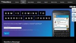 BlackBerry Messenger ya llegó al iPhone pero aún no está en Android